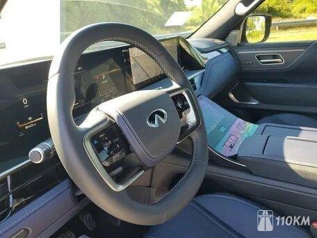 Infiniti, QX80, 3500, 450, бензин, внедорожник, автомат, полный привод, отличное состояние, левый, черный, 13 432 000 ₽